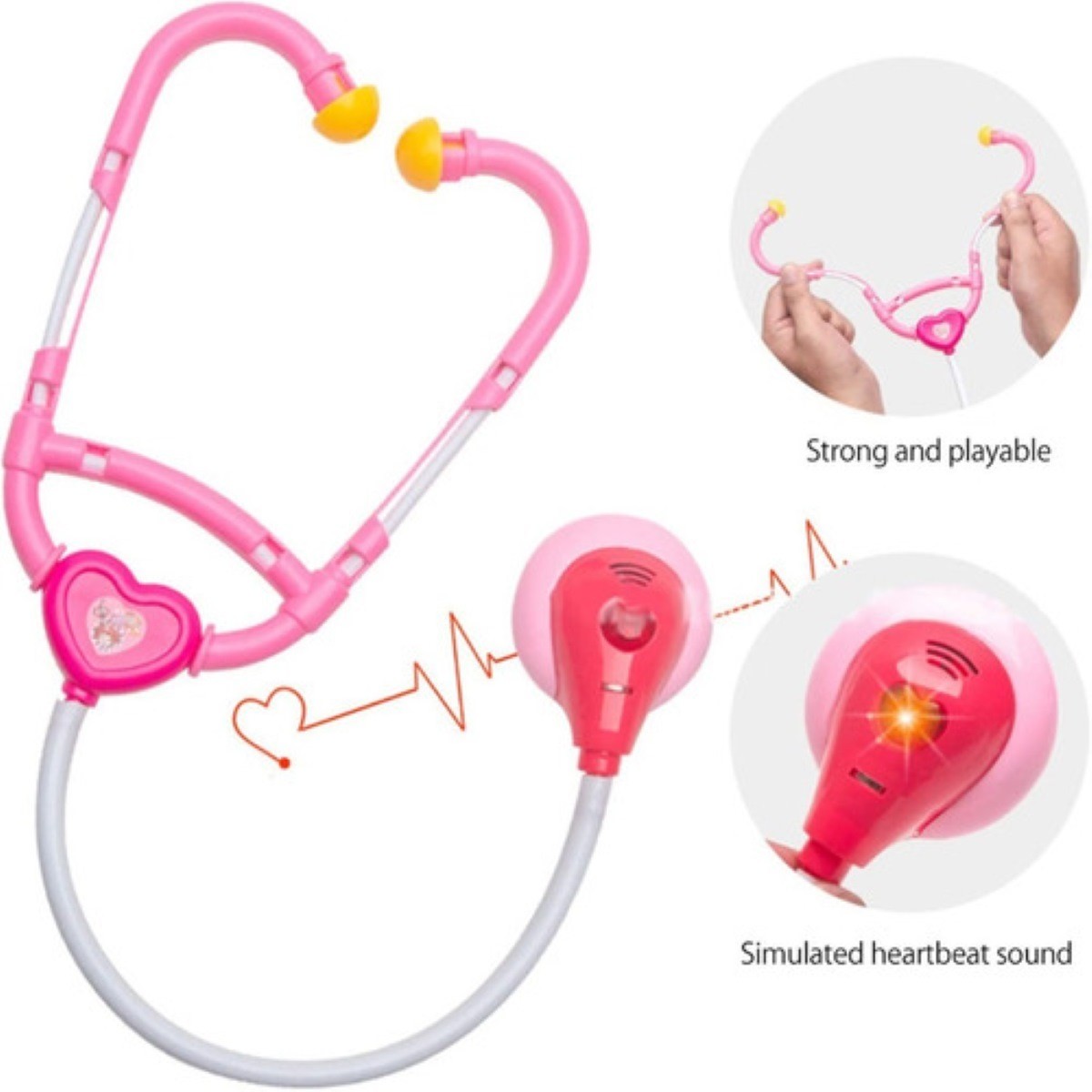 53 Piezas Kit De M&eacute;dico De Juguete Rol Para Ni&ntilde;o Con Caja image number null