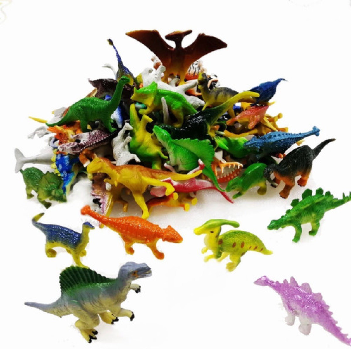 Set 78 Juguetes Para Ni&ntilde;os Jurassic Dinosaurios Figura image number null