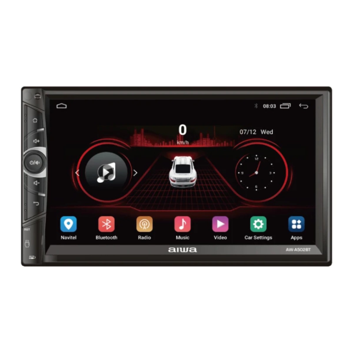 Autoest&eacute;reo Aiwa AW-A502BT Pantalla LCD 7" 2 DIN Negro END/ALBY3* image number null