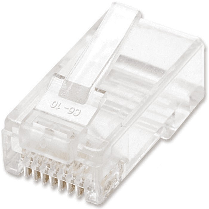 Plug Bote 100 Piezas Conector RJ45 Intellinet Cable UTP Cat 6E 502344 image number null