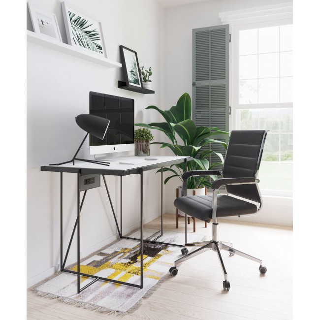 Silla de Oficina Liderato Negro - Kessa. image number null