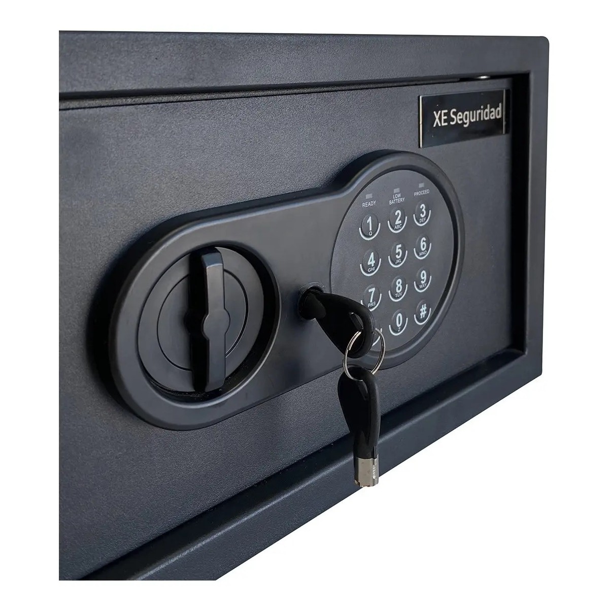 Caja fuerte XE Seguridad CFD-20 con apertura electr&oacute;nica color negra image number null