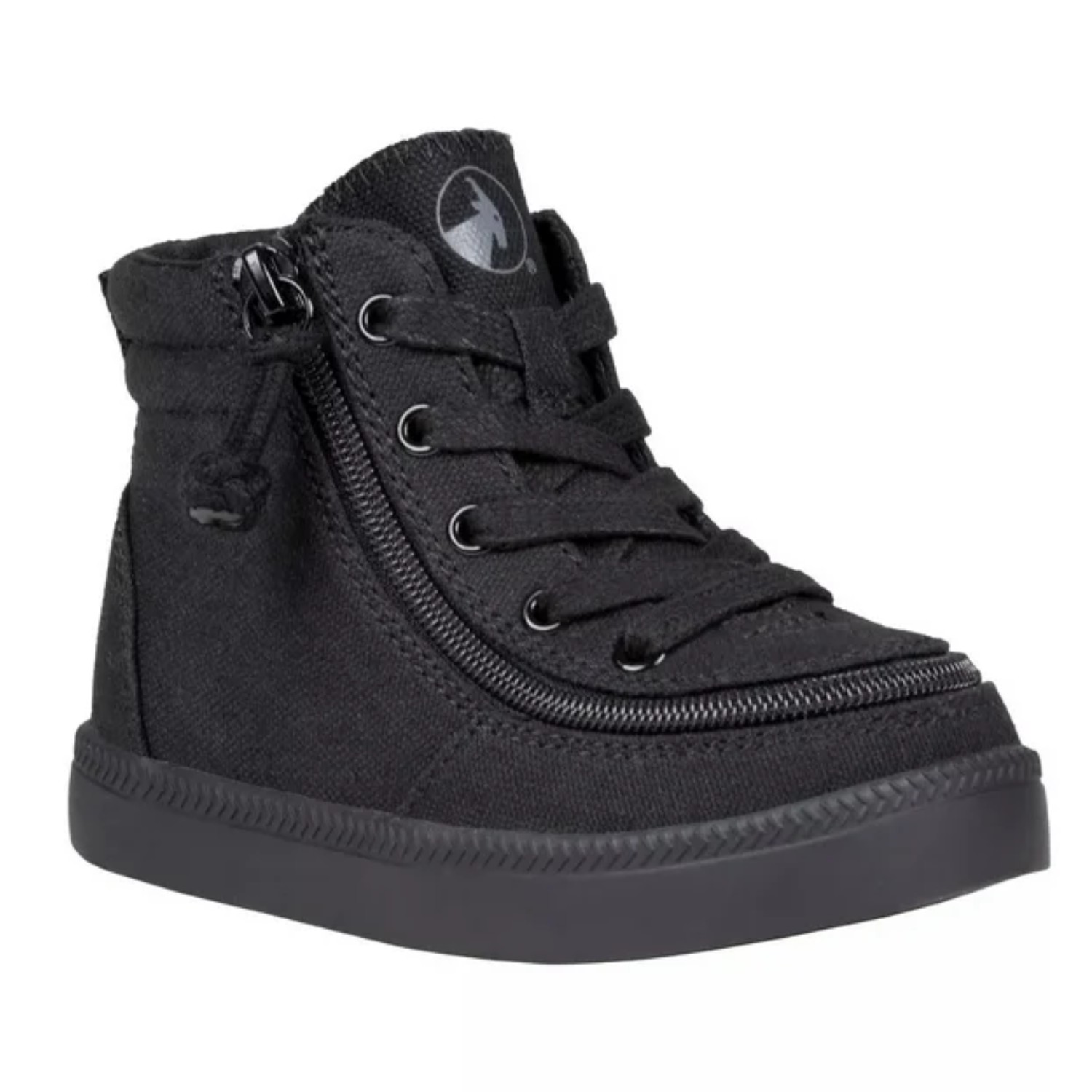 Tenis Infantiles Billy Footwear Harmon Negro Talla 10T con Cierre y Agujeta Suela Antiderrapante image number null