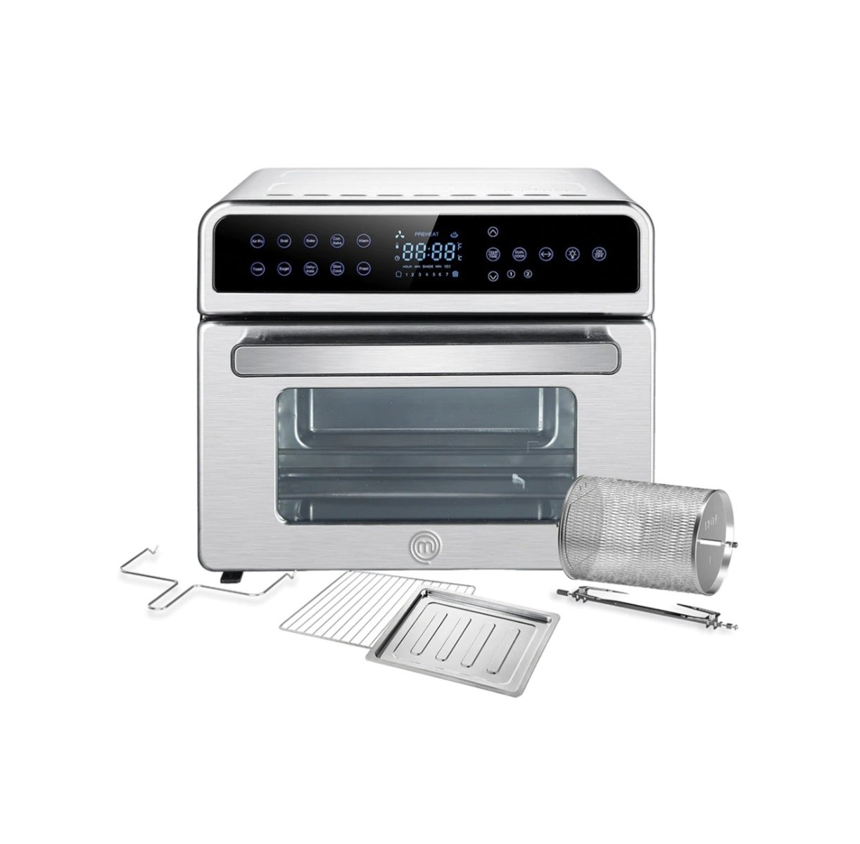 Horno Freidora de Aire MasterChef MK-AFO-20SDT &ndash; Acero Inoxidable image number null