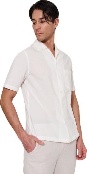 Camisa casual caballero blanco Next & Co modelo 100C image number null