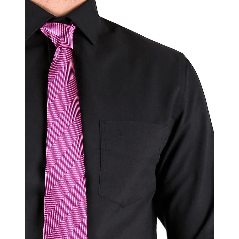 Camisa Hombre Vestir Regular Negro Aristos 56104001 image number null