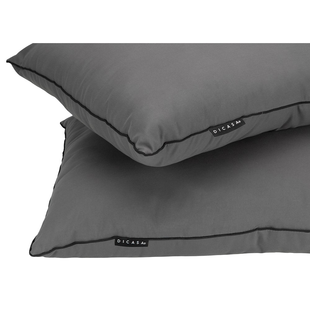 Edred&oacute;n King Size Dicasa Couzy Doble Vista Rosa con Menta con Almohada 2 Pack image number null