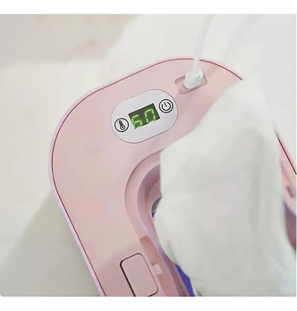 Calentador De Toallitas H&uacute;medas Termostato Led Para Beb&eacute;s Rosa image number null