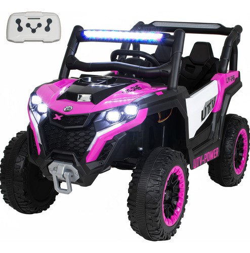Montable Electrico Buggy 12v Luces Led Ni&ntilde;os Control Remoto Little Monkey image number null