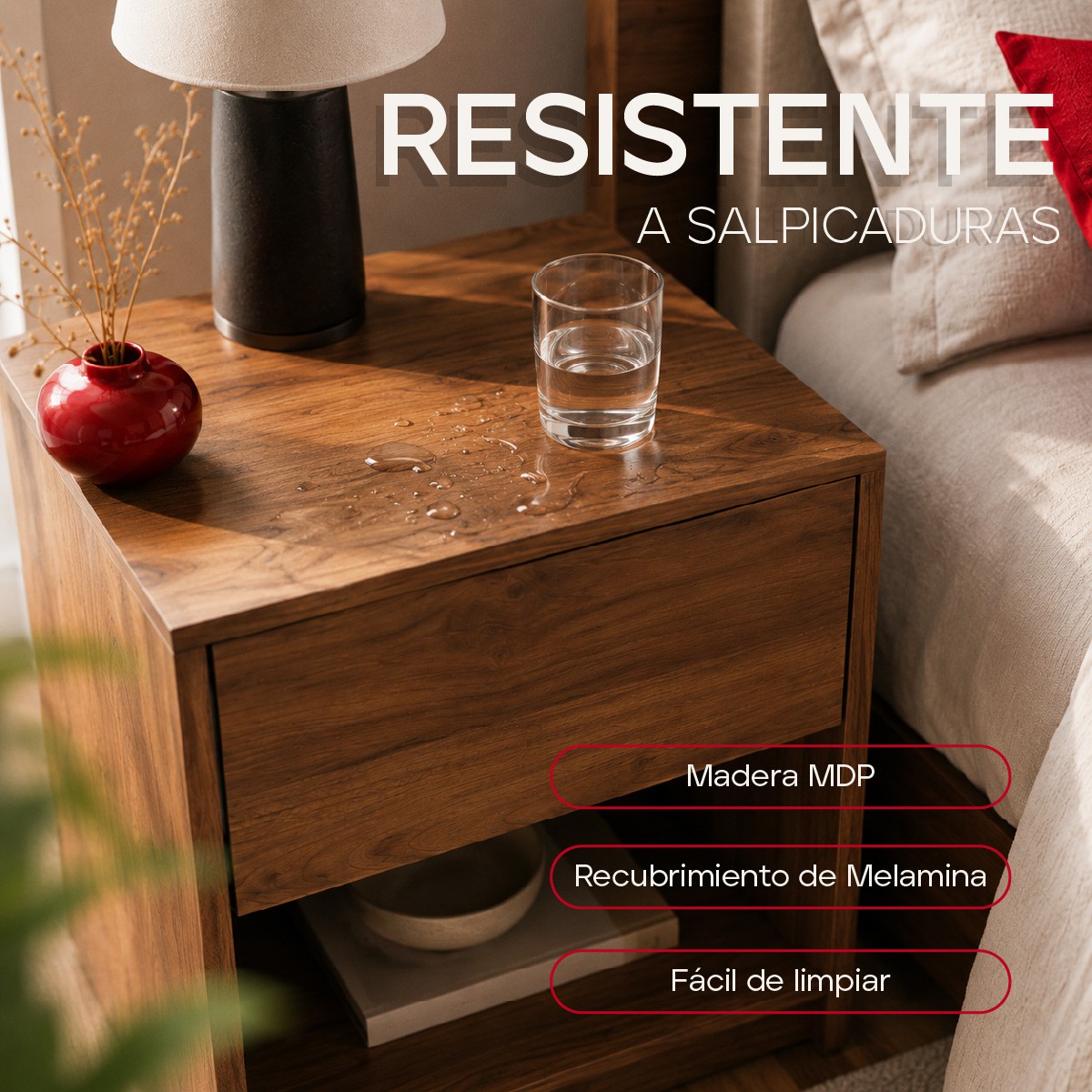 Set 2 Buros Rio, Atlas Del Descanso Color Nogal image number null