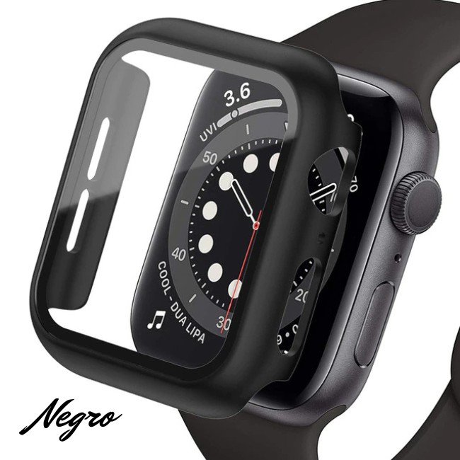 Case para Apple Watch, SET 2 PCS, Carcasa de 44mm / 45mm con Protector de Pantalla Cristal Templado HD image number null