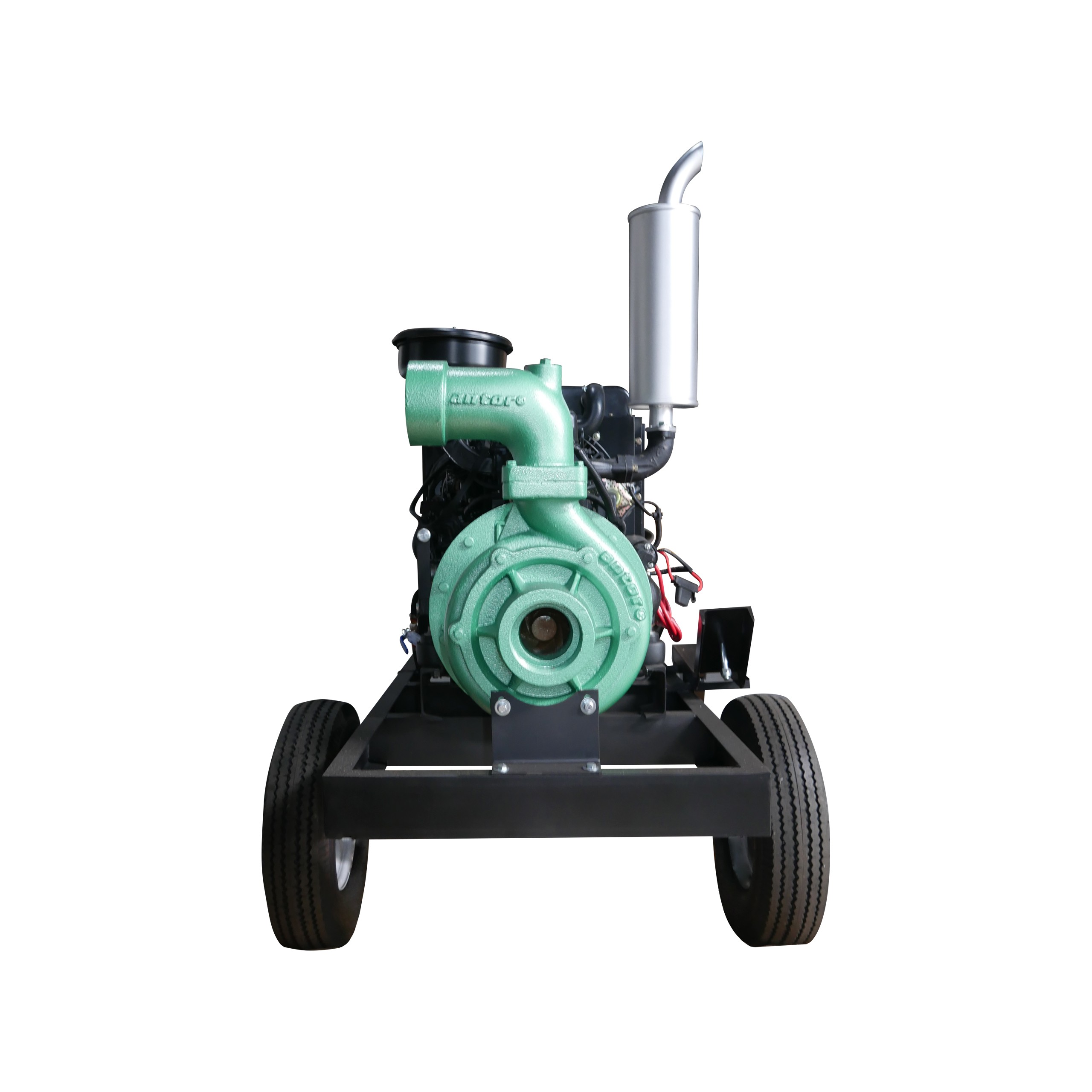 EQUIPO DE RIEGO AGRICOLA RODANTE CENTRIFUGA 4"X4" C/DIESEL 22HP 4LD8202KD22RR image number null