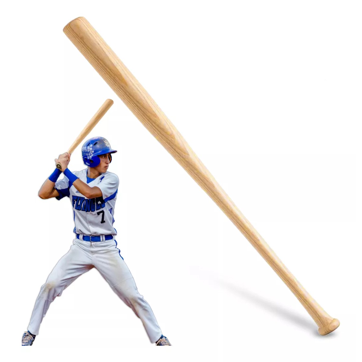 Bates B&eacute;isbol Profesional Bat Softbol Bat De Madera 32 In image number null