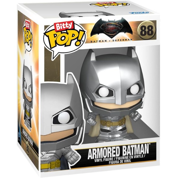 Funko Pop Bitty Ride Batman con Batim&oacute;vil DC Figura Coleccionable Mini Veh&iacute;culo Original Decorativo image number null