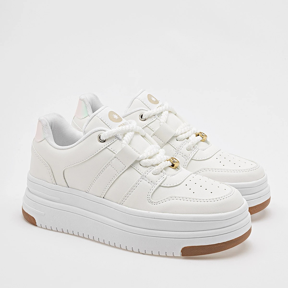 TENIS URBANO Moramora MUJER EN COLOR BLANCO ADELINA image number null