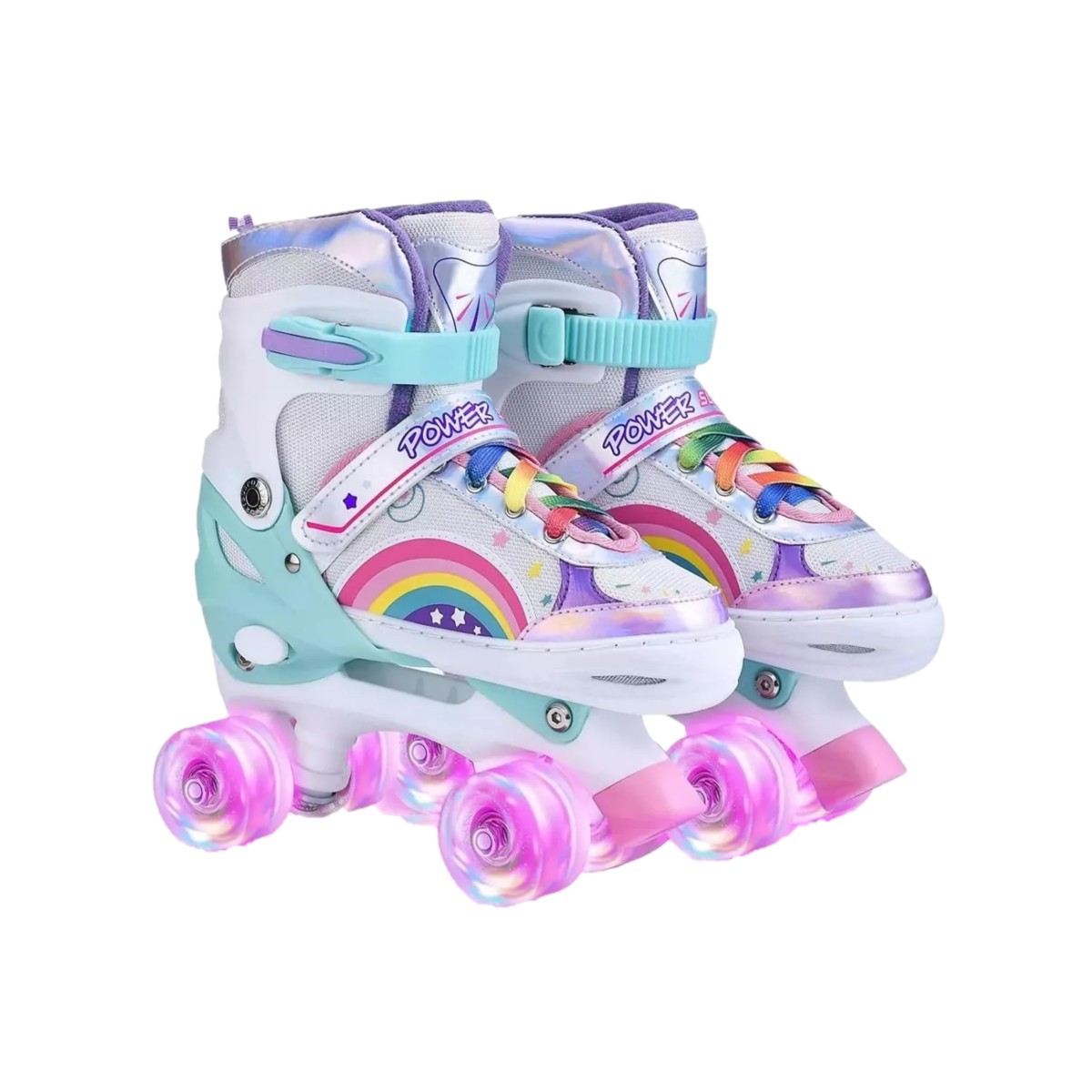 Patines De 4 Ruedas Para Ni&ntilde;os Ajustables Con Freno 23 - 26 image number null