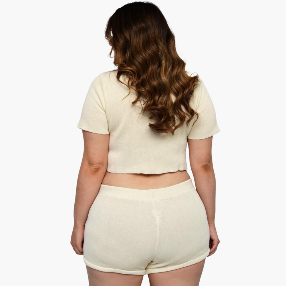 Set tejido talla extra, modelo 2252 (Hueso) image number null