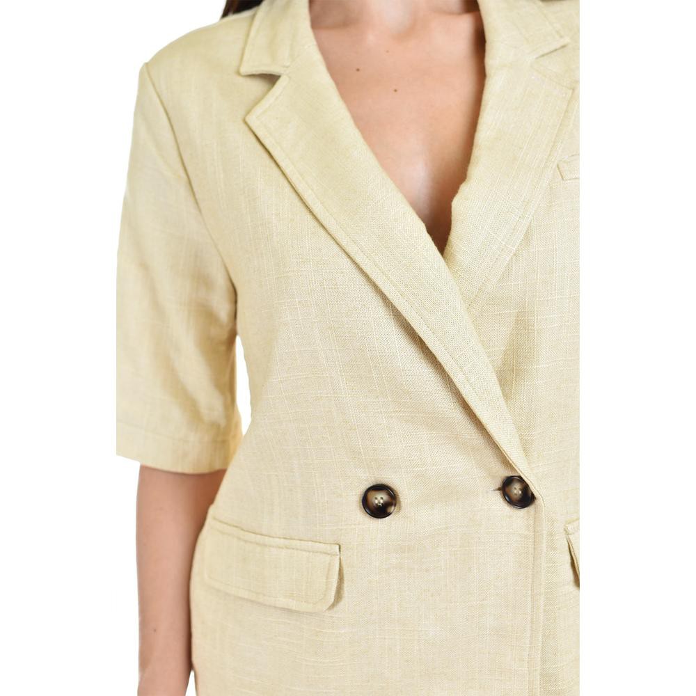 Blazer de lino Roman Fashion /Juvenil, 00291 (Beige) image number null