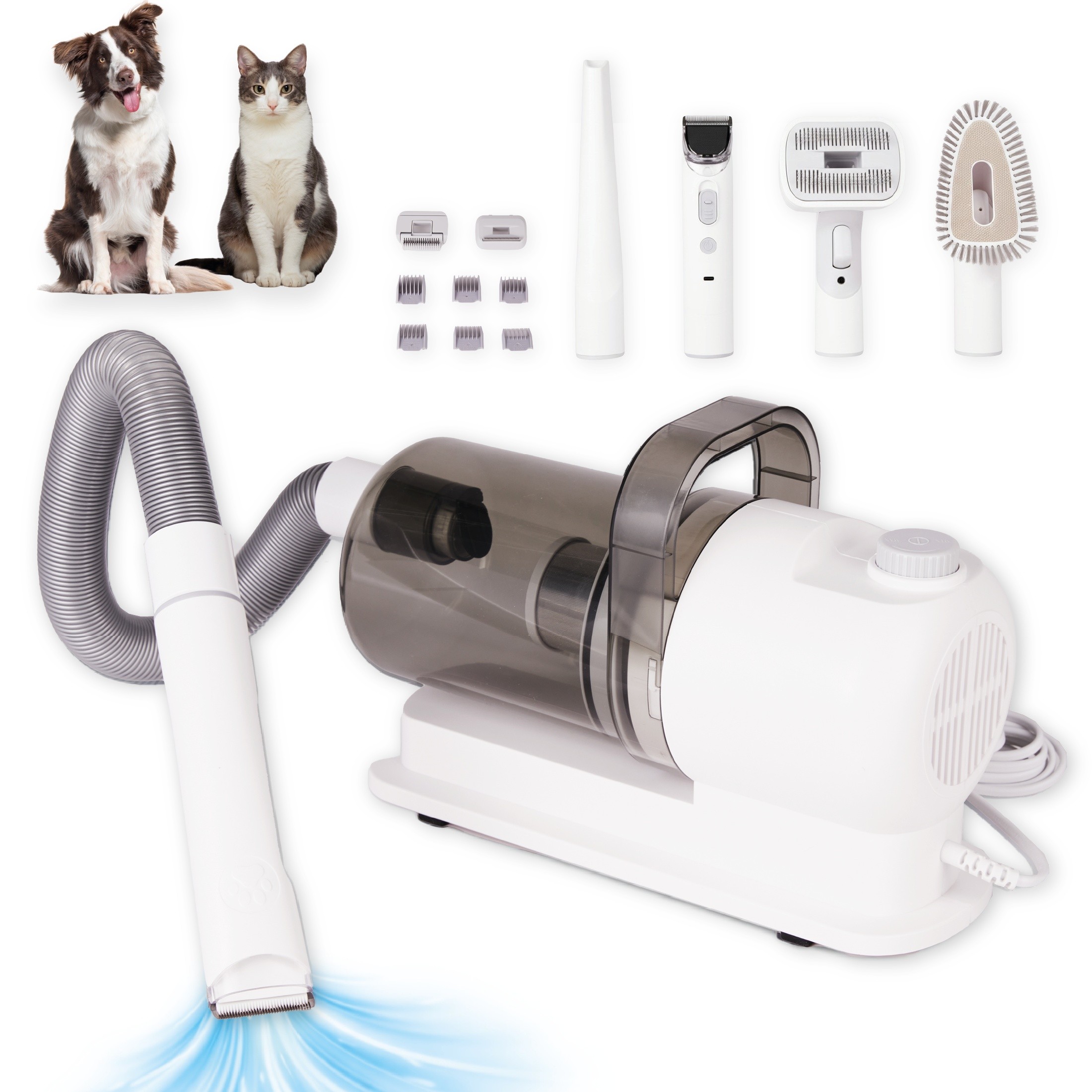 Kit De Aseo Para Mascotas Poli Pets 8 en 1 Con aspiradora 10000 Pa image number null
