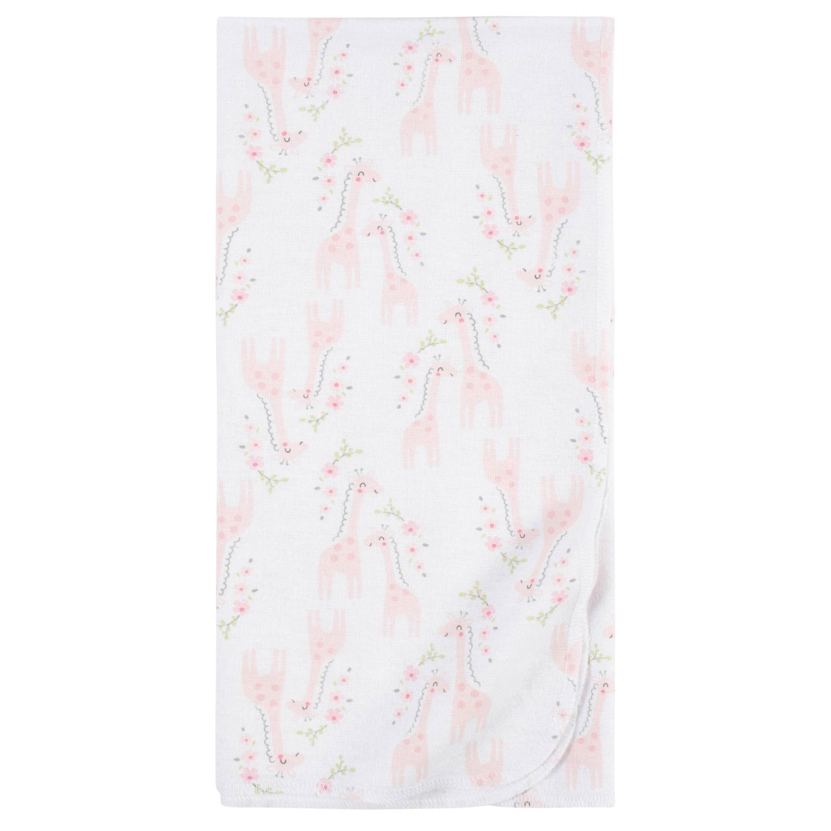 Mantas Gerber algod&oacute;n gris rosa blanco set 5 piezas beb&eacute; image number null