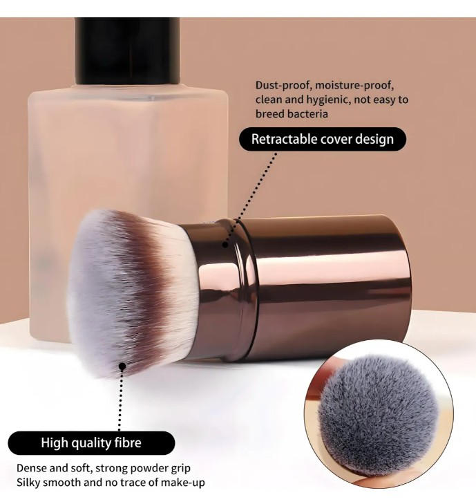 Set 7 Brochas Maquillaje Profesional Alto Nivel image number null