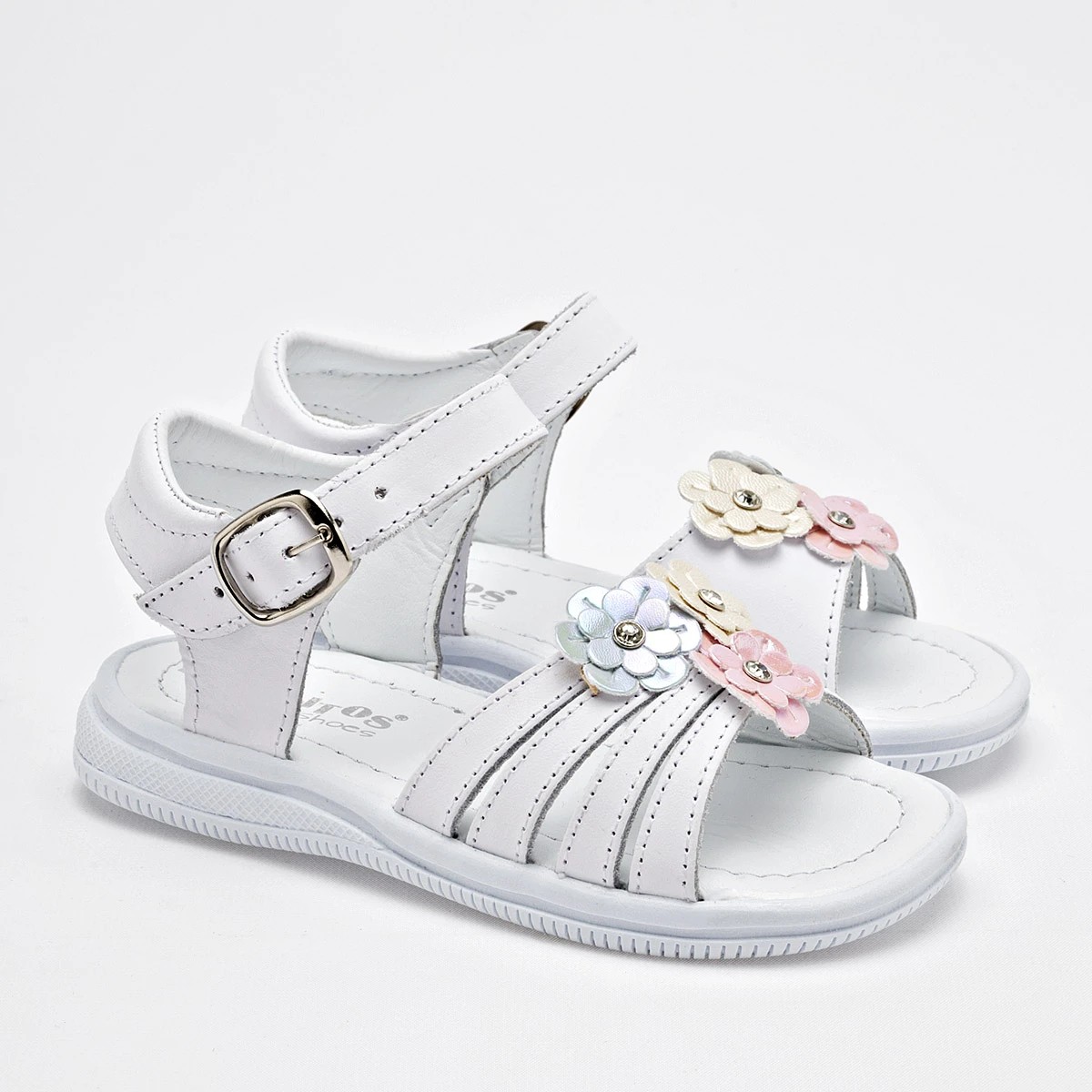 ZAPATO SANDALIA Danielitos Shoes NI&Ntilde;A 1721 COLOR BLANCO MULTICOLOR image number null
