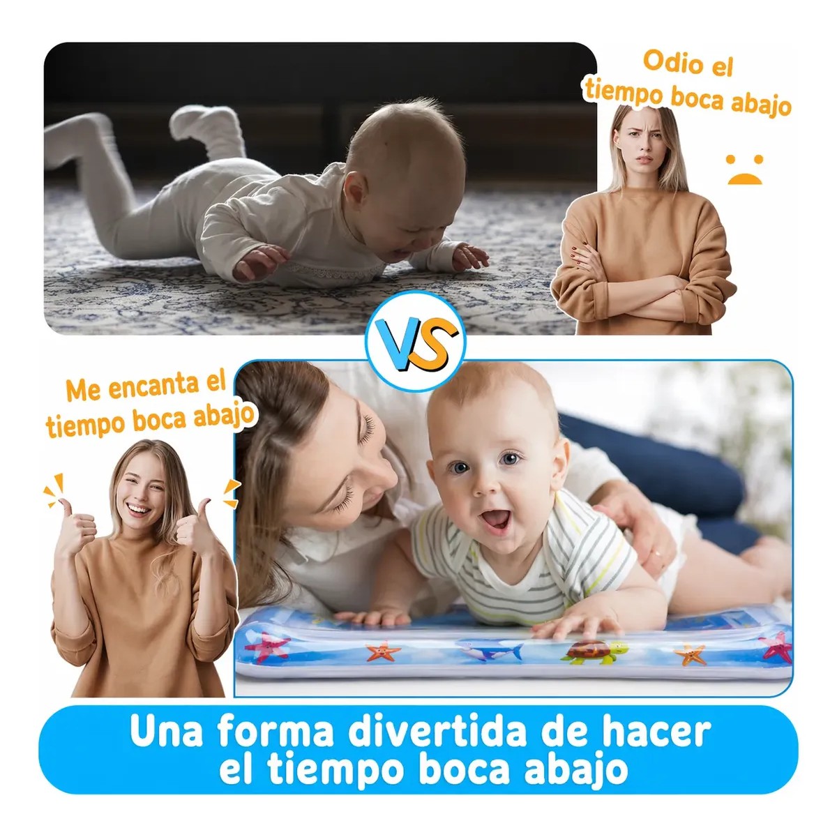 Tapete De Agua Bebe 2 Piezas image number null