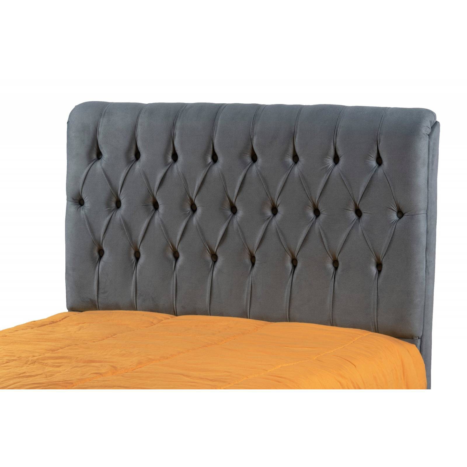 Cabecera King Size Astorga Gris - Kessa. image number null