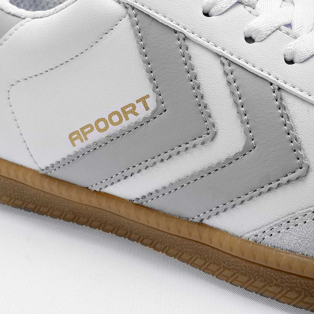 TENIS URBANO Apoort JOVEN EN COLOR BLANCO GRIS A011 image number null