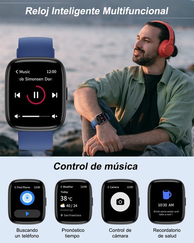 Reloj Inteligente Smartwatch Llamadas Bluetooth Para Alexa image number null
