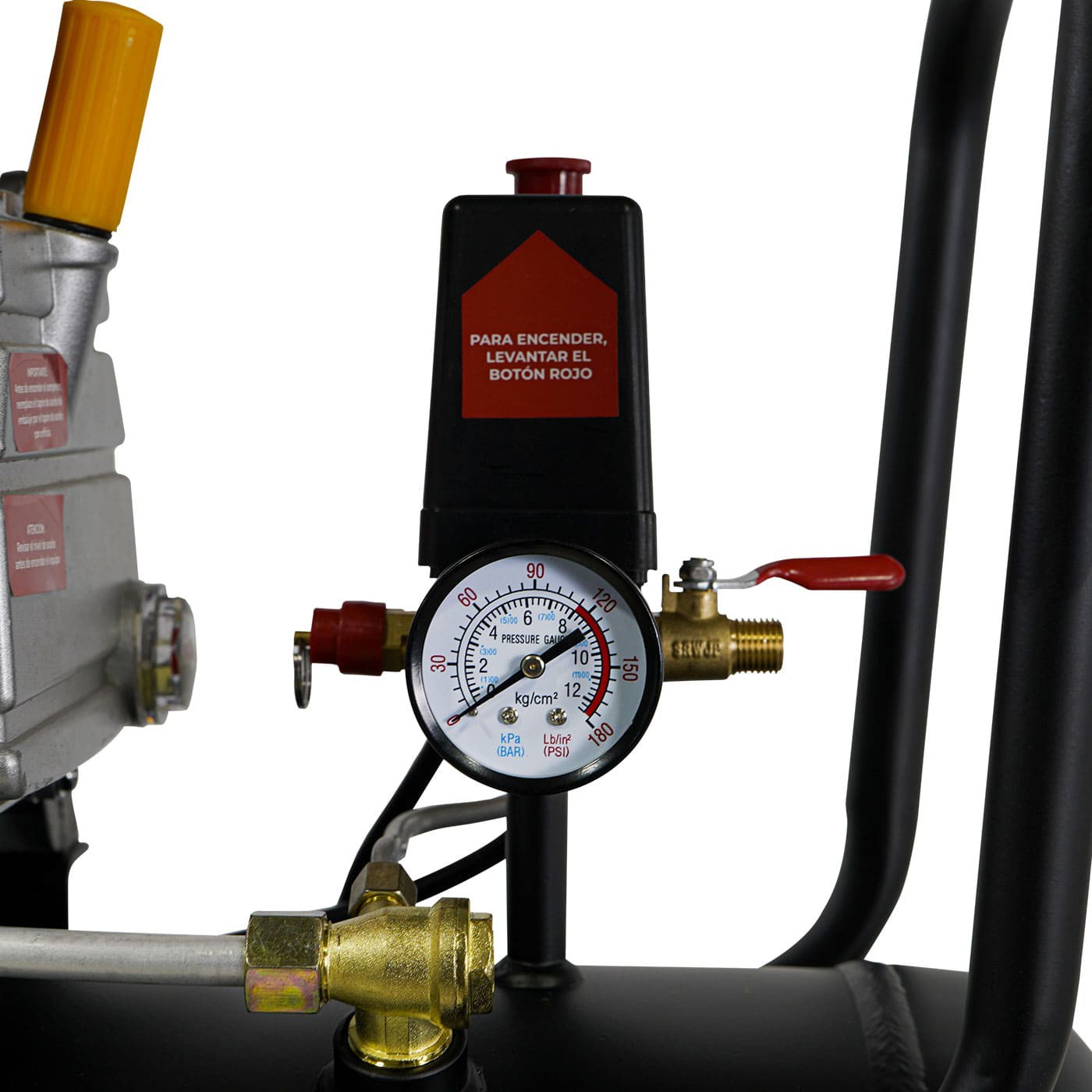 Compresor De Aire El&eacute;ctrico Swedish Husky Power 50 Litros 3.5 Hp - HKC50L image number null