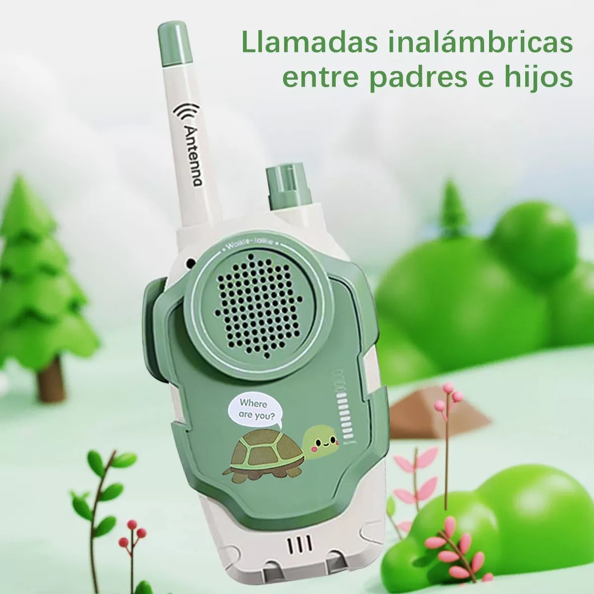 Walkie Talkie Infantil 2pcs Ni&ntilde;os Juguete image number null