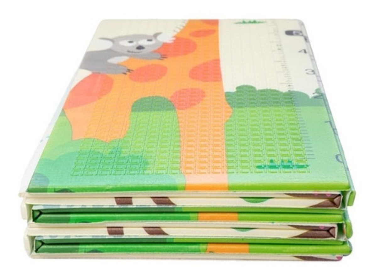 Tapete De Juego Papubaby Plegable Multiusos 150 X 200 Cm Jirafa image number null