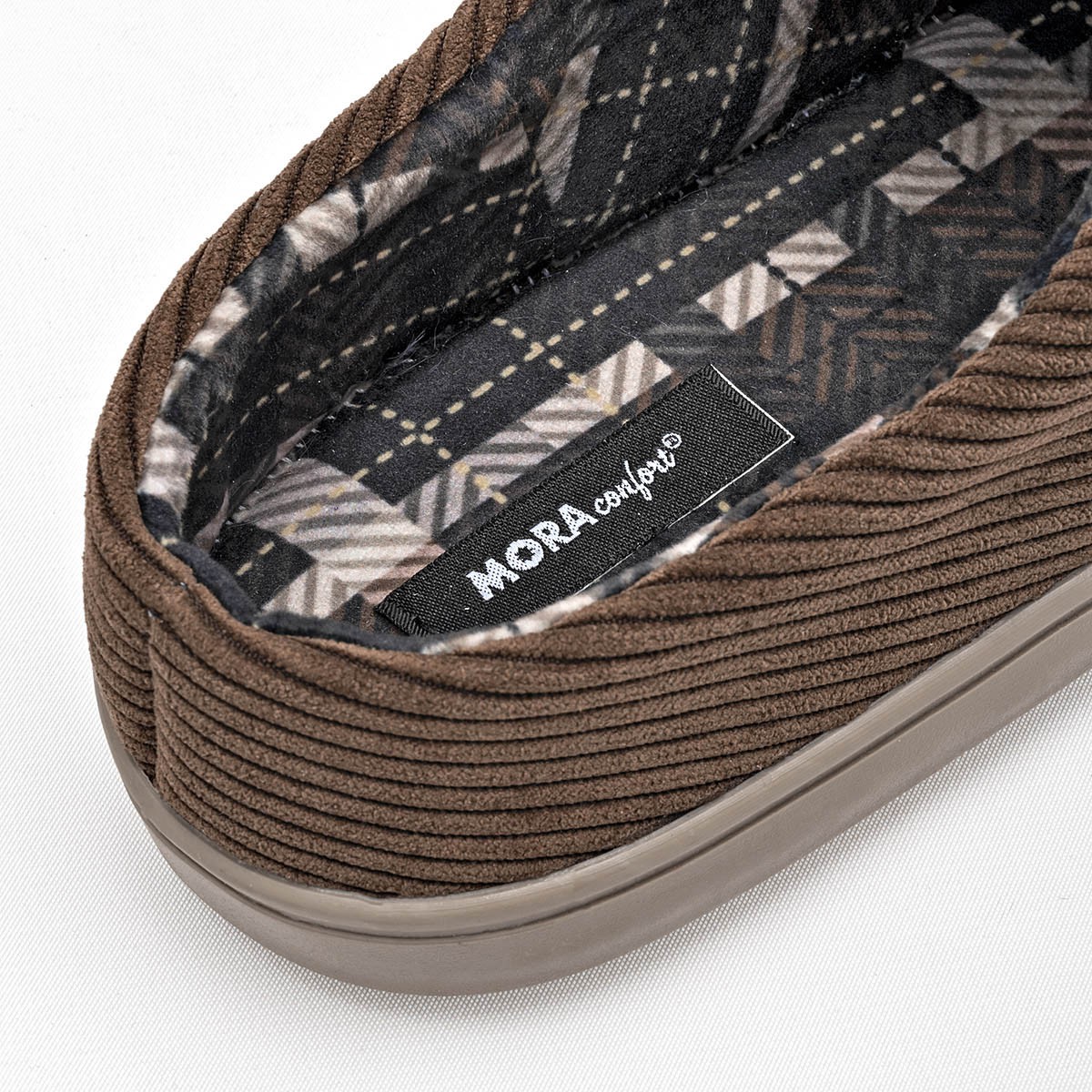 ZAPATO PANTUFLA HOMBRE Mora Confort YAIR CAFE image number null