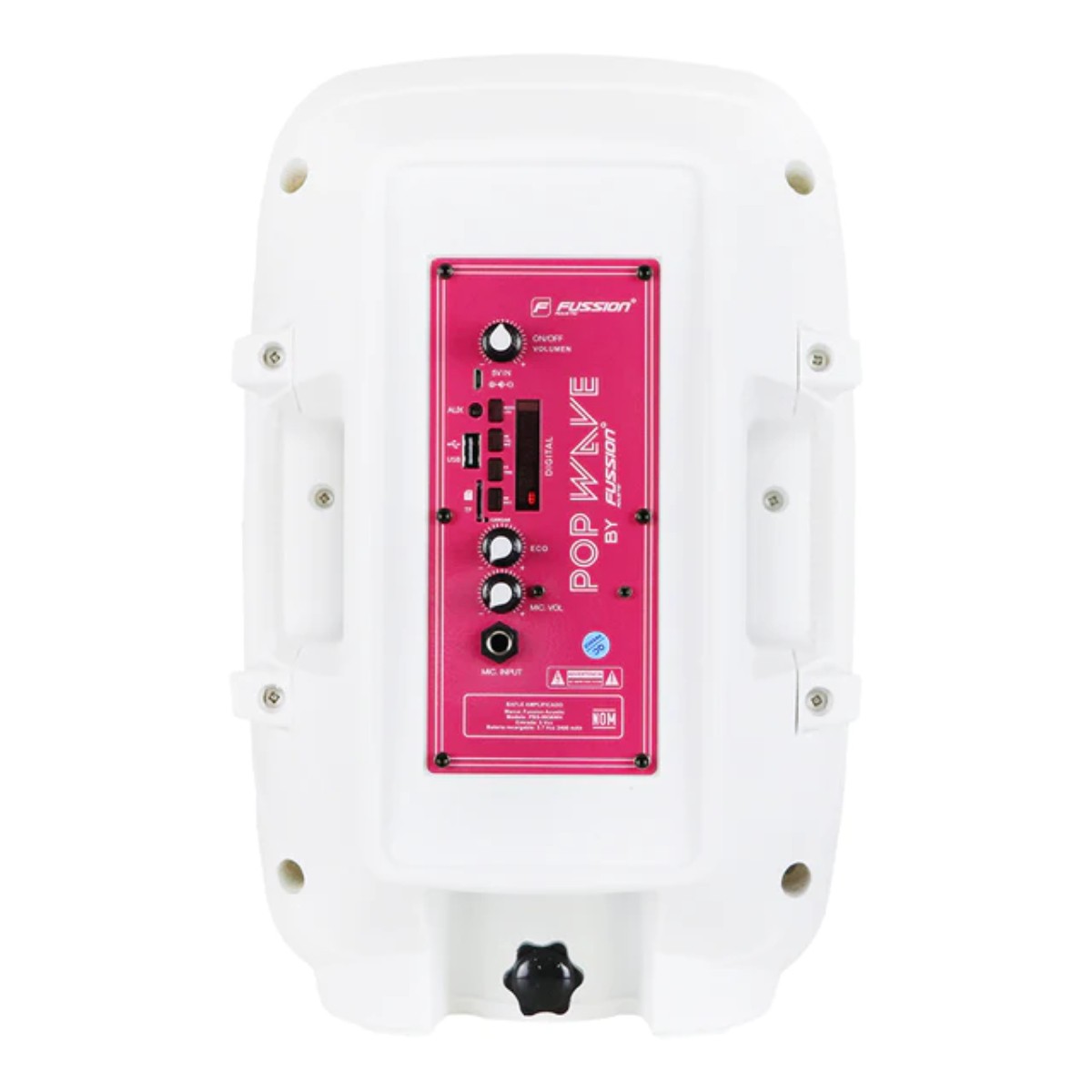 Bafle Amplificado Fussion PBS-9936WH 8" 20W C/Backpack Blanco ENDY5* image number null