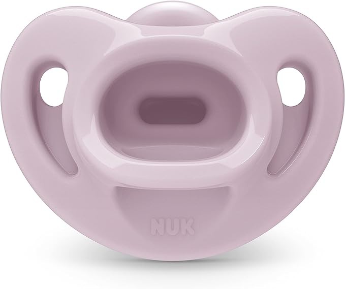 A NUK - Chupetes de ortodoncia c&oacute;modos, 0-6 meses, 3 unidades (paquete de 1). image number null