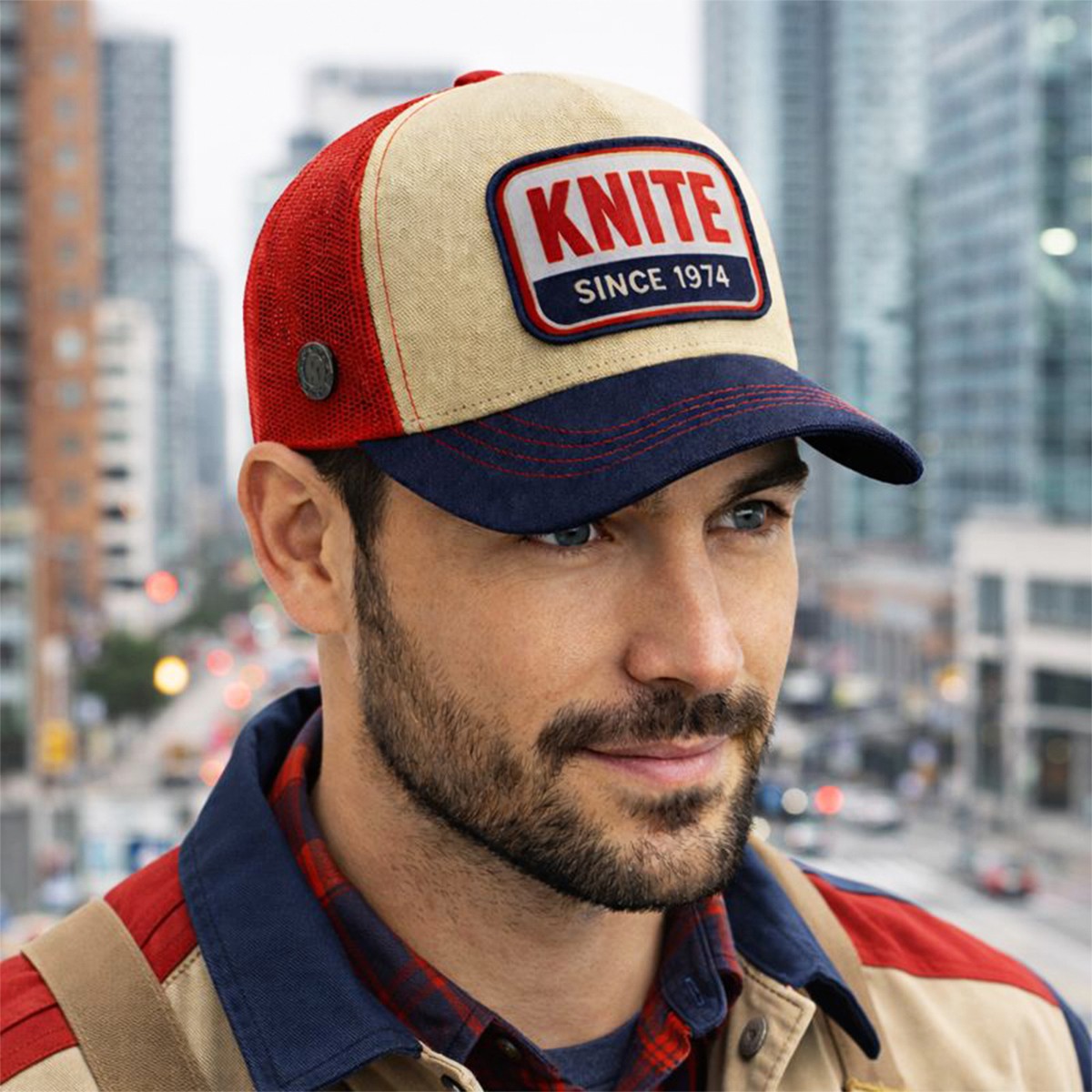 Gorra Knite Tools Lux Trucker Ajustable Tools Series Hombre image number null