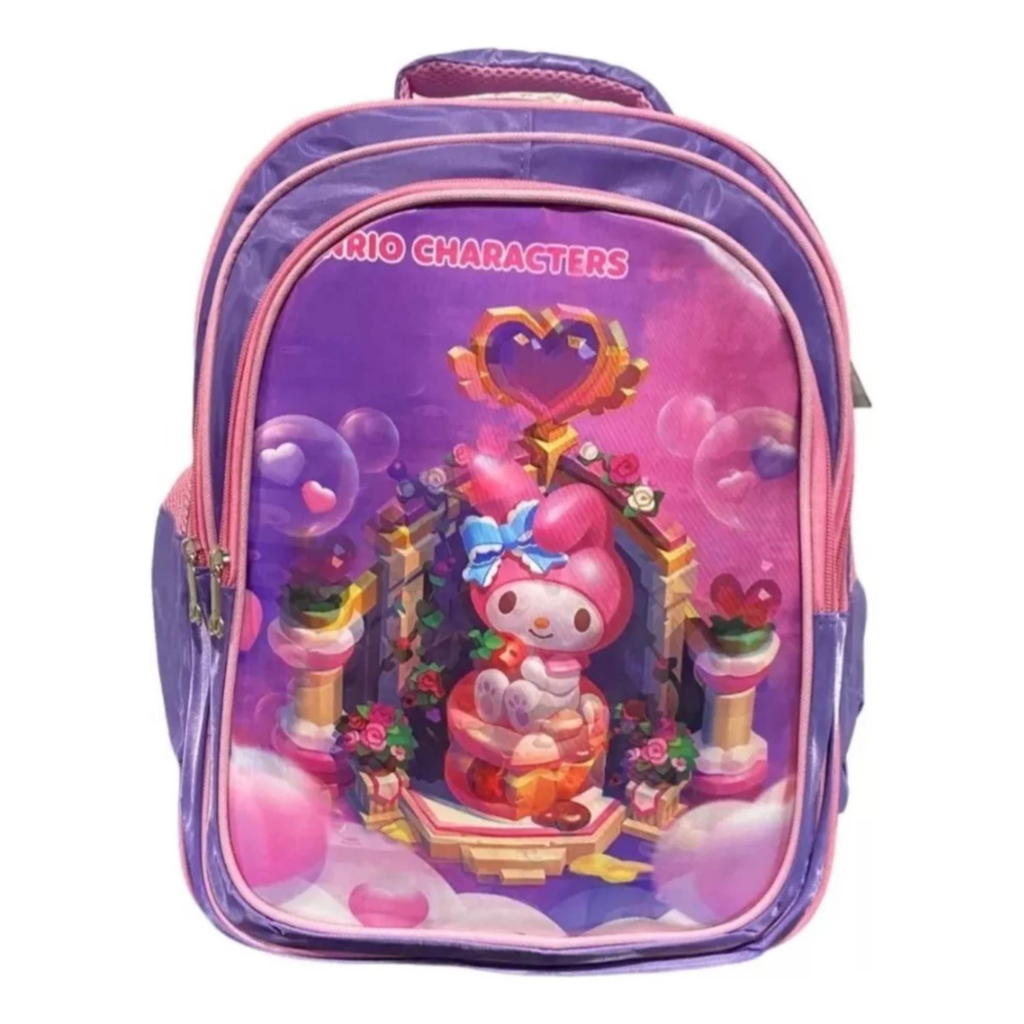 Mochila Lenticular 3d Escolar Para Ni&ntilde;os Juvenil Estudiante con dise&ntilde;o Cambiante de Kuromi image number null