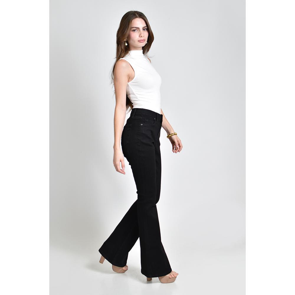 Jeans acampanado /Juvenil, 7441 (Negro) image number null