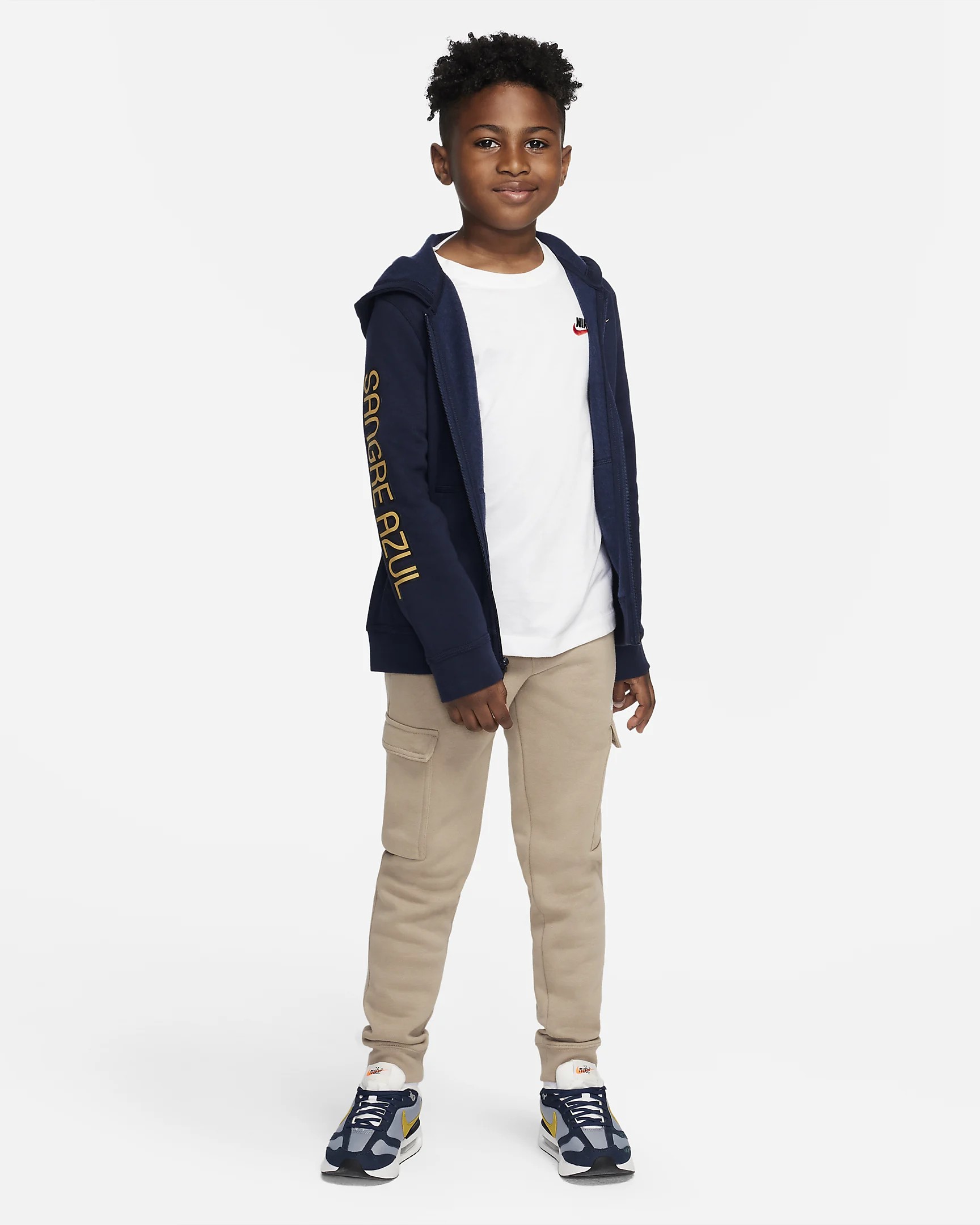 Sudadera Nike Pumas UNAM Para Ni&ntilde;os image number null
