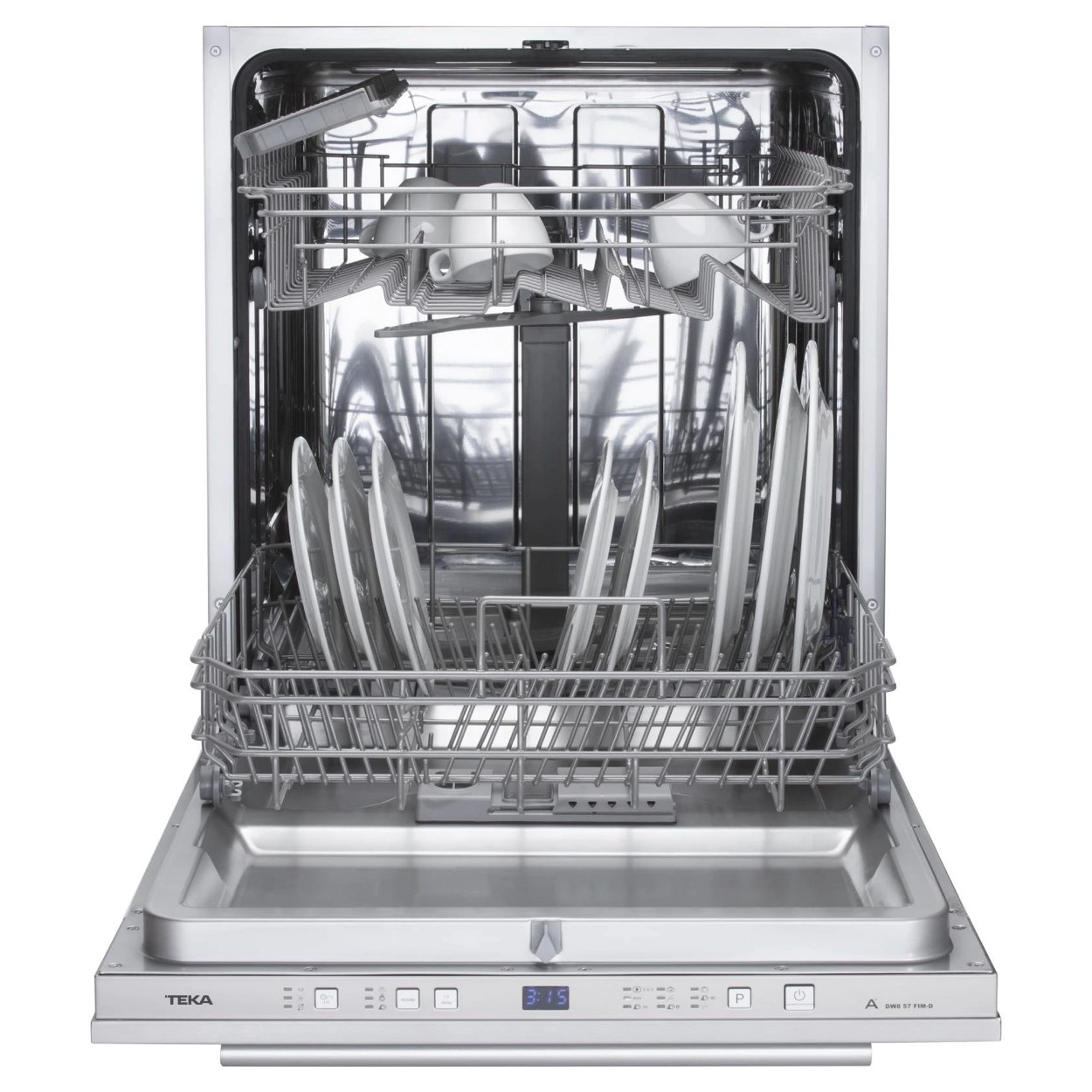 Lavavajillas Empotrable Teka DW8 57 FIM-D de 60 cm (24 pulgadas) Para 13 Servicios en Acero Inoxidable image number null