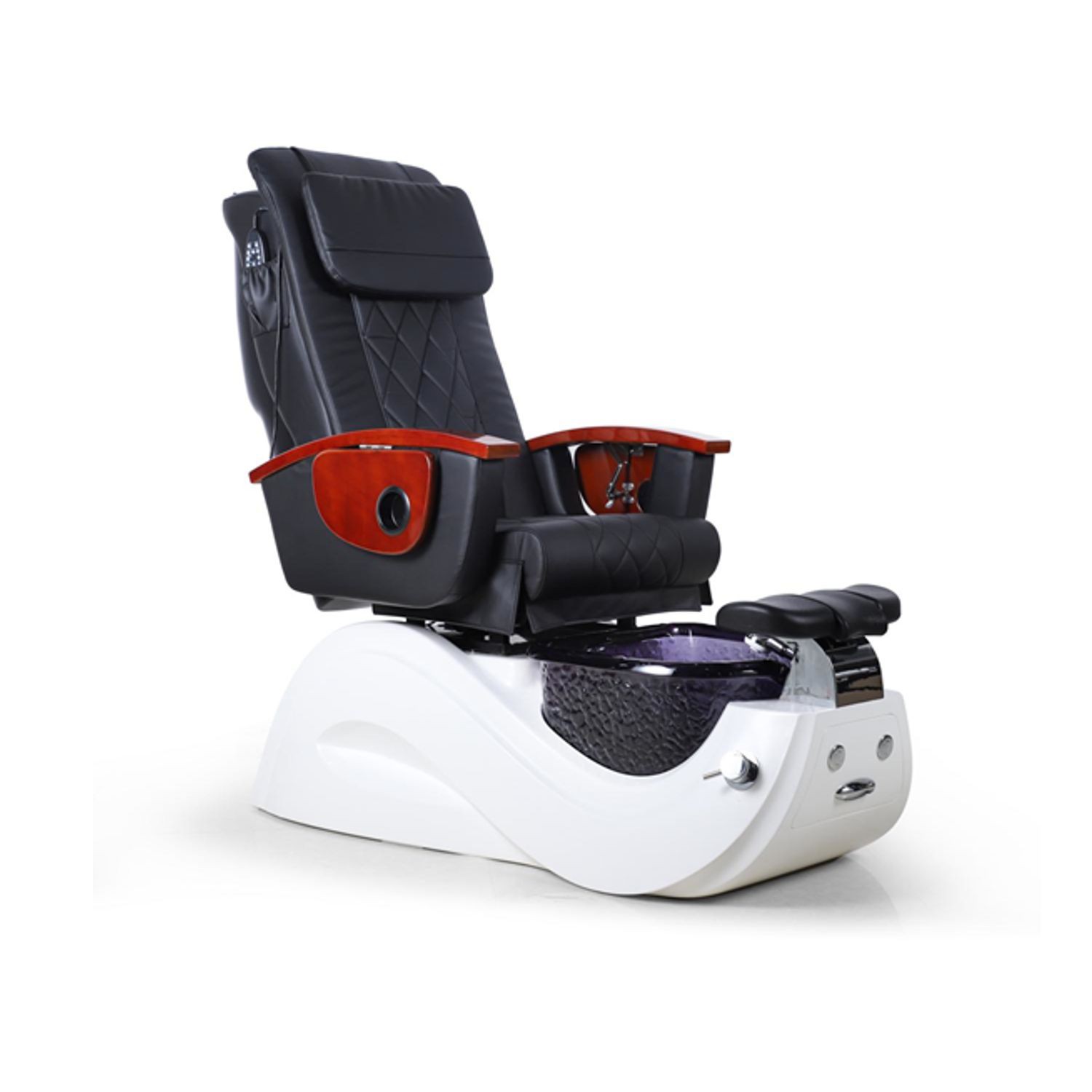 Spa Pedicure Con Masaje Tarja Blanca y Bowl Humo S813 Lemex image number null