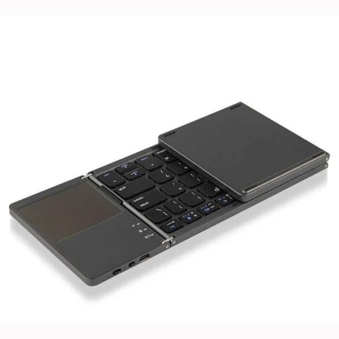 Teclado Inal&aacute;mbrico con trackpad para Windows y Mac . image number null