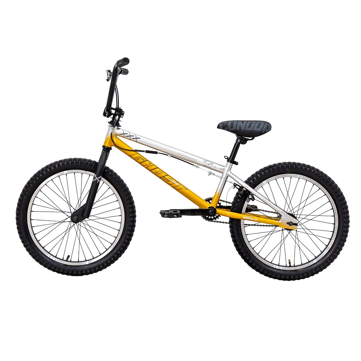 Bicicleta Infantil Rodada 20 de Acero Ghost Signals Freestyle Color Oro image number null