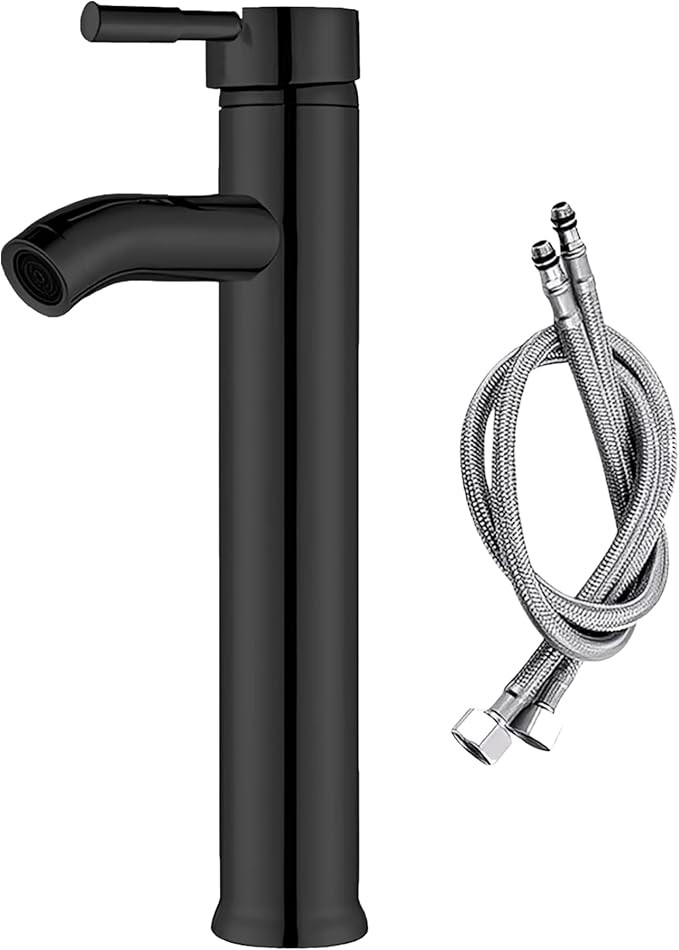 Bluelander Mezcladora para Lavabo, Grifo Monomando Lavabo, Agua Caliente y Fr&iacute;a F&aacute;cil de Instalar, Dise&ntilde;o Elegante image number null