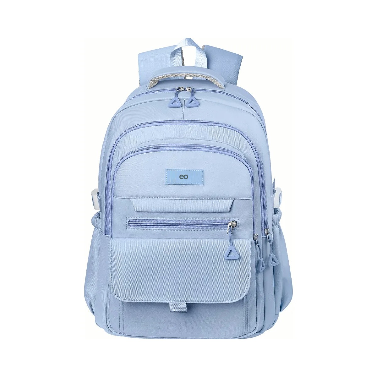 Mochila Escolar Viaje Bolsa Para Laptop 16 Color Azul Claro image number null
