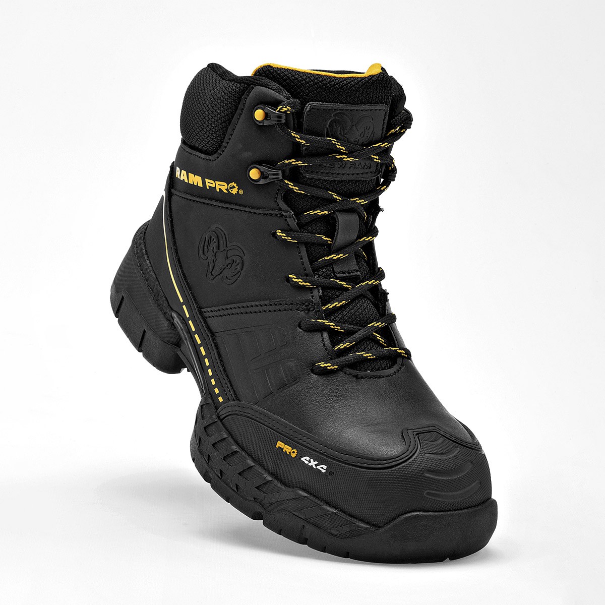 ZAPATO INDUSTRIAL Ram HOMBRE EN COLOR NEGRO 9582 image number null