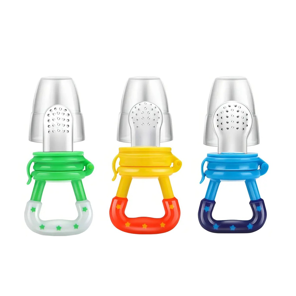 Chupones Alimentadores Chupetes Para Bebe 7 Piezas Sin Bpa Color Multicolor image number null