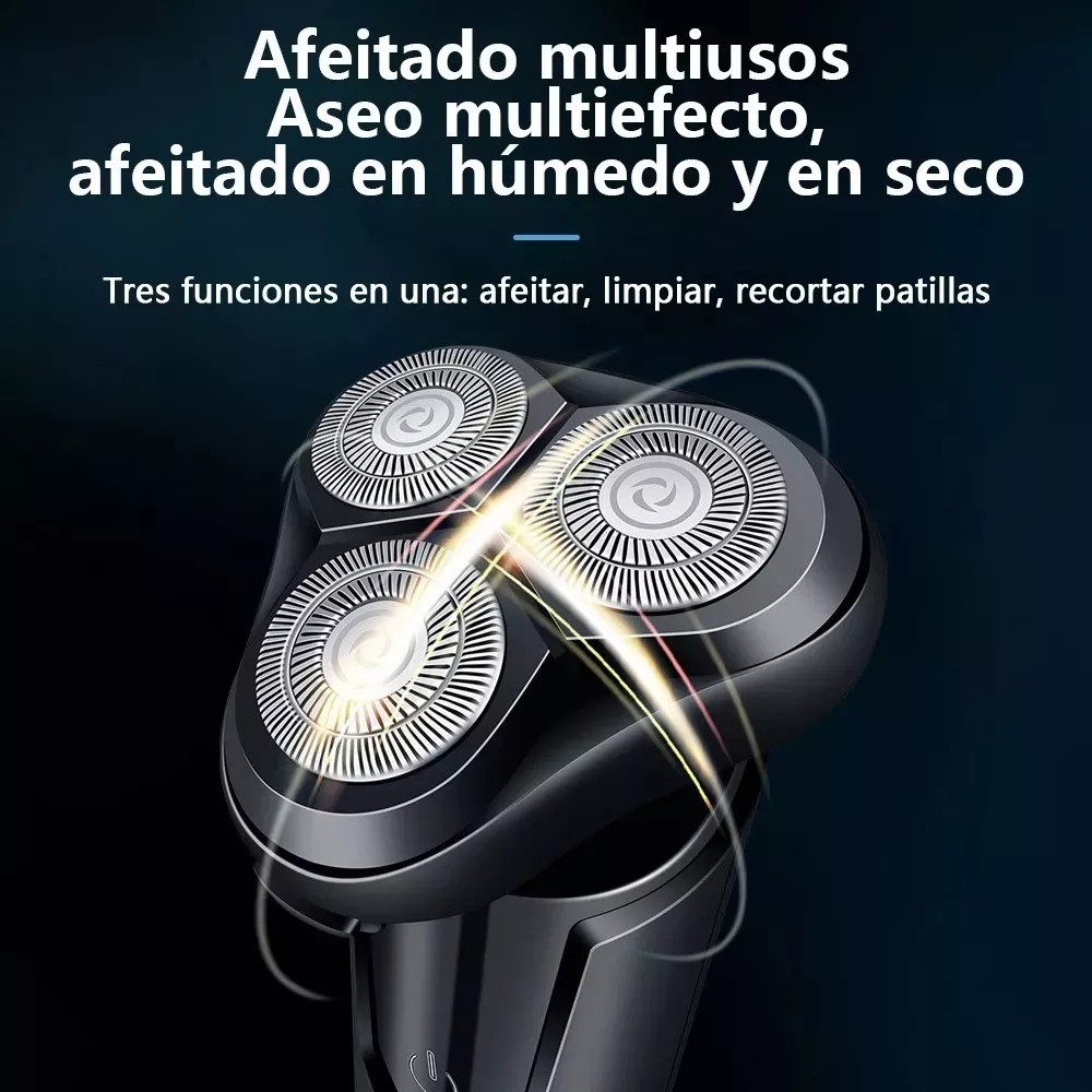 4 En 1 Afeitadora Electrica Rasuradora Barba Recargable Kit image number null