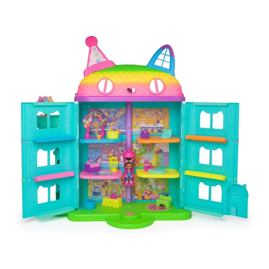 Casa de Juguete Multicolor con Accesorios y Mu&ntilde;eca image number null